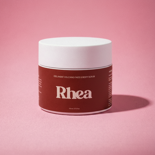 The Rhea Icelandic Volcano Face & Body Scrub